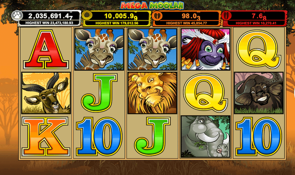 Mega Moolah Progressive Jackpot Slot Ontario