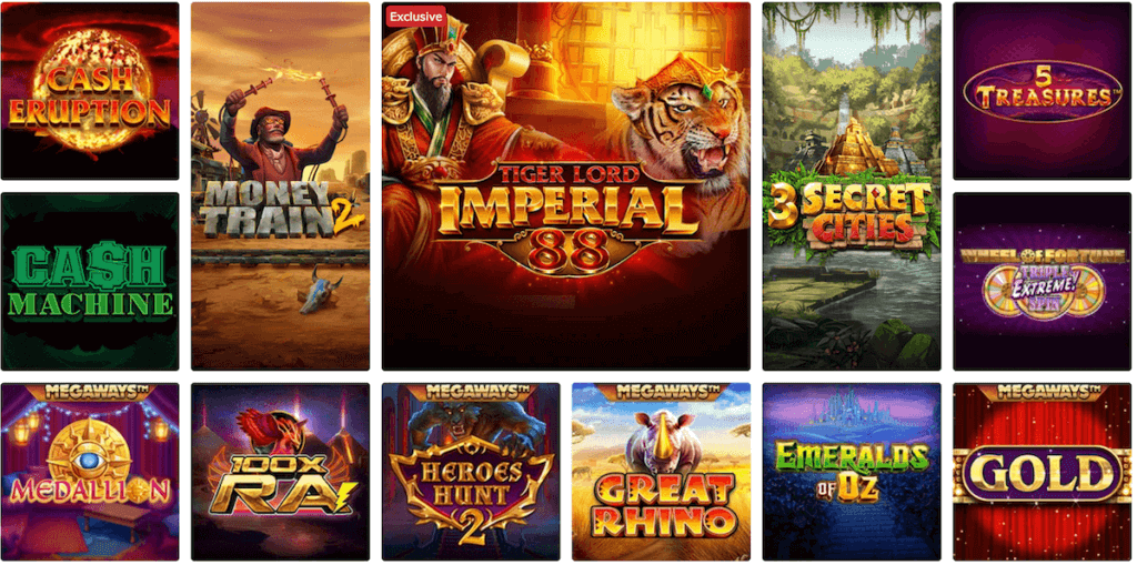 BetMGM Ontario featured slots 