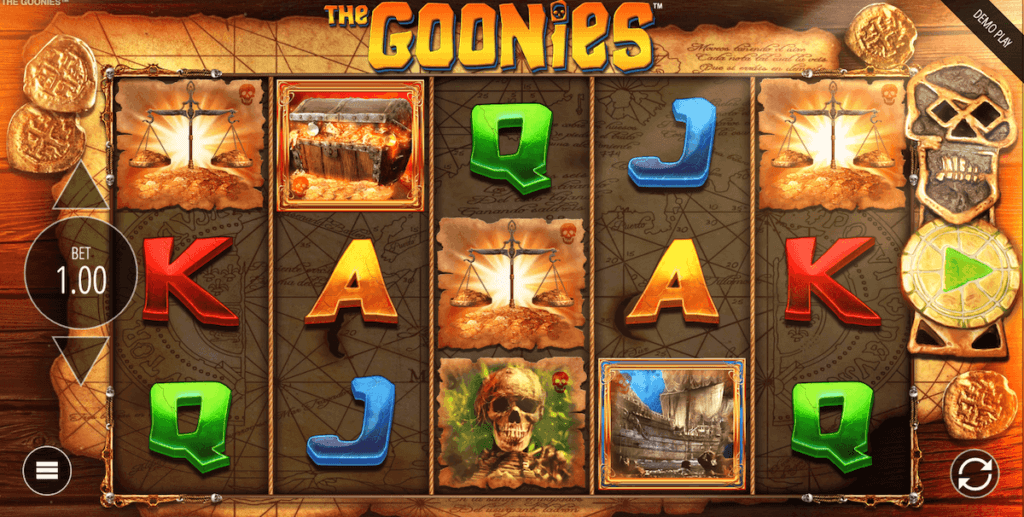 The Goonies Gameboard