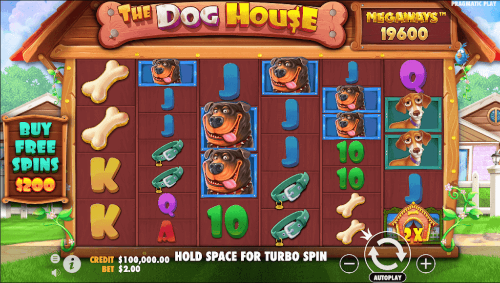 The Dog House Megaways slot 