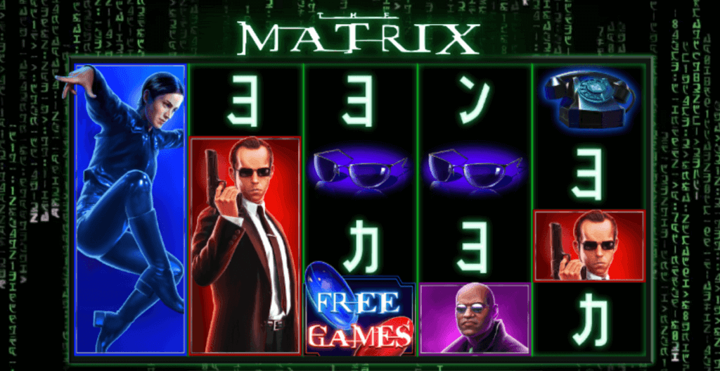 The Matrix slot by Playtech 