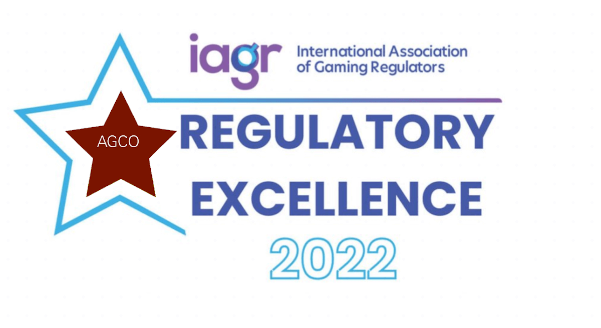 AGCO Awarded International Association of Gaming Regulators’ Regulatory Excellence Award