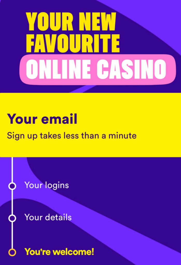 Casumo Ontario - Register New Player