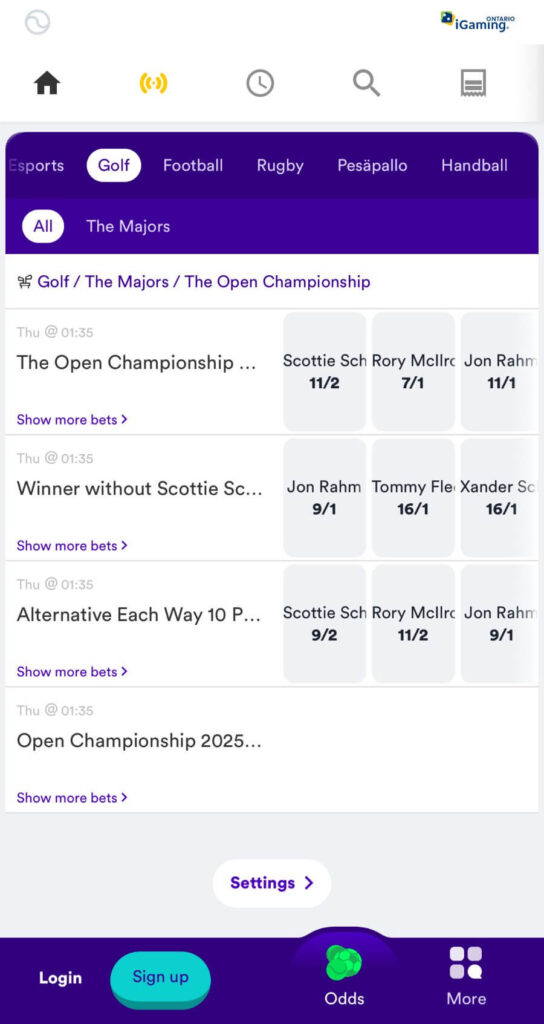 Casumo Ontario - Sportsbook
