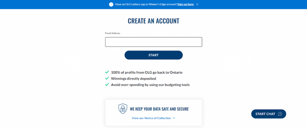 OLG Registration Ontario