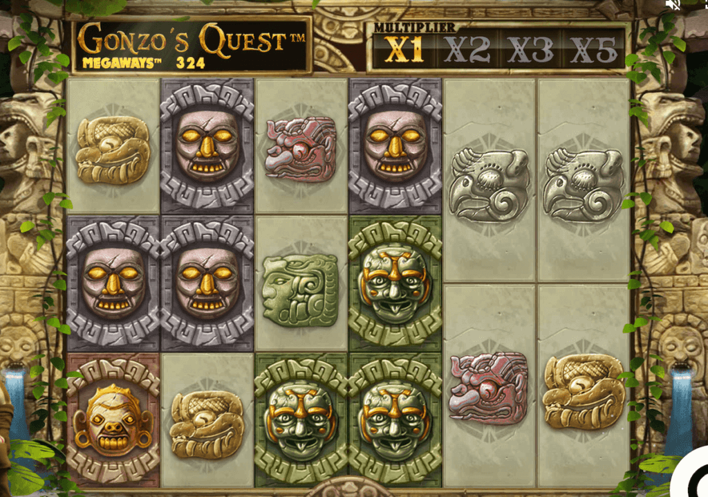 Gonzo's Quest Megaways Gameboard Ontario
