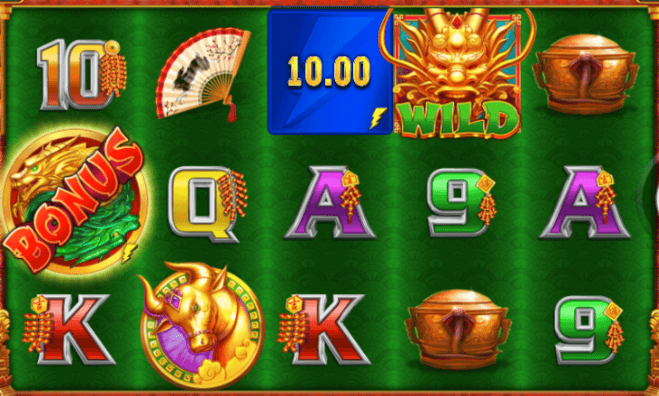 Bonus symbols in Lightning Shenlong slot 