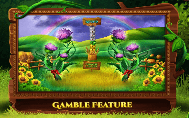 Larry the Leprechaun Wazdan online ontario slot gamble feature