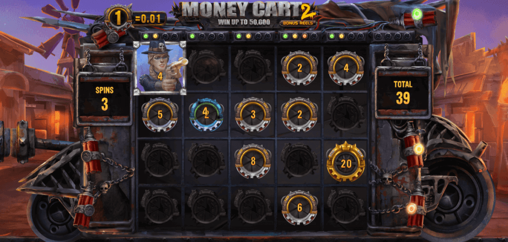 Money Cart 2 Winning Pay lines 