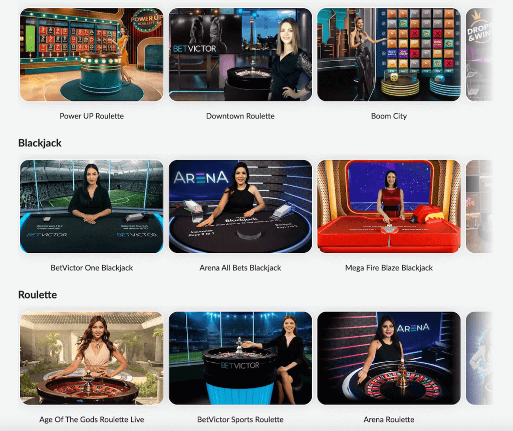 BetVictor Live Casino Ontario