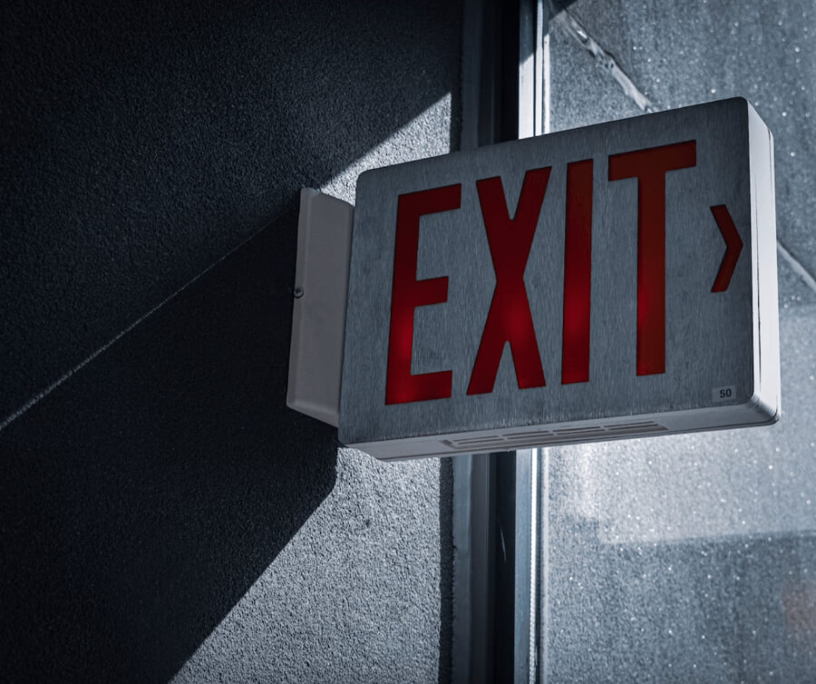 Exit Sign News Piece new design image