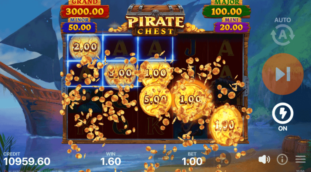 Pirate Chest: Hold and Win treasure chest Ontario