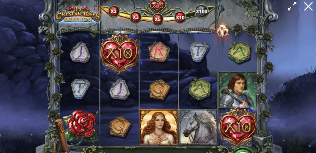 15 Crystal Roses: A Tale Of Love Gameboard Ontario