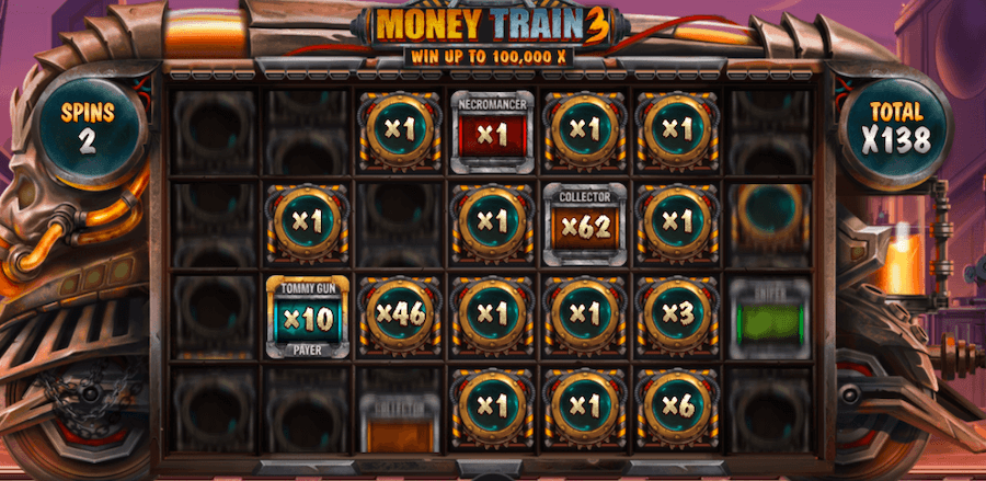 Money Train 3 Ontario respin bonus round