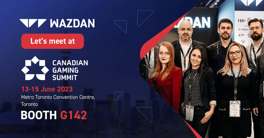Wazdan Sets Up Shop At The Canadian Gaming Summit 2023