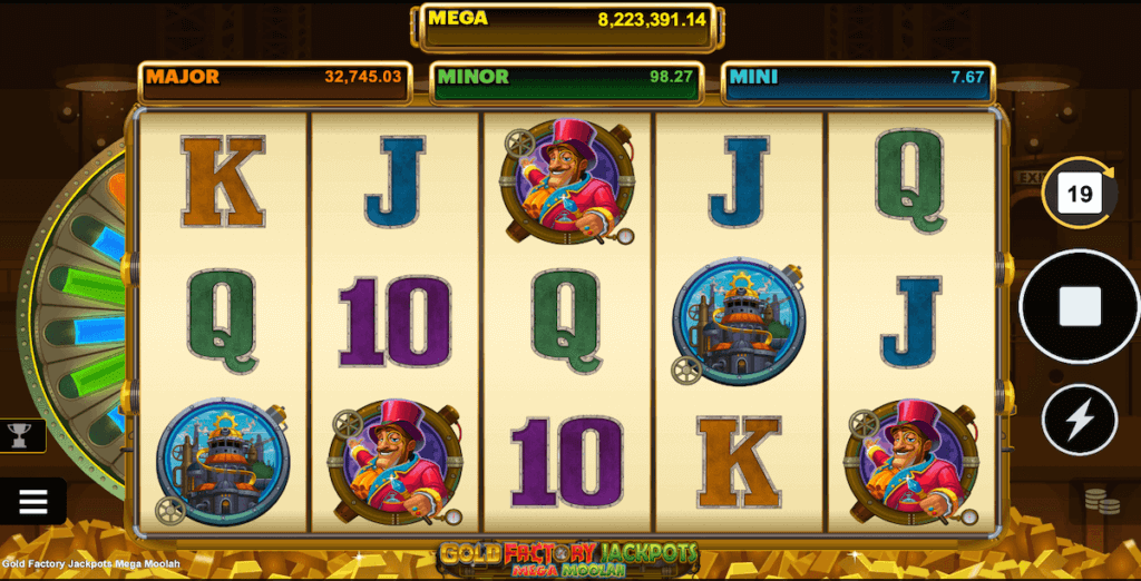Gold Factory Jackpots Maple Moolah gameplay 