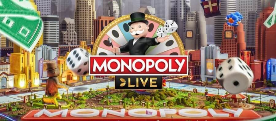 Monopoly Live Banner Logo