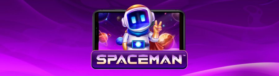 Spaceman Logo banner ON