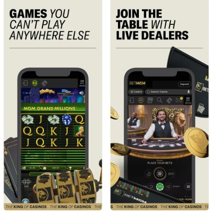 BetMGM mobile app