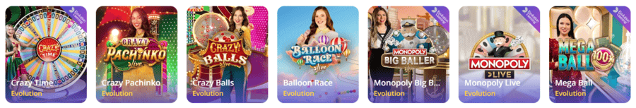 Casino Days Ontario - Game Shows
