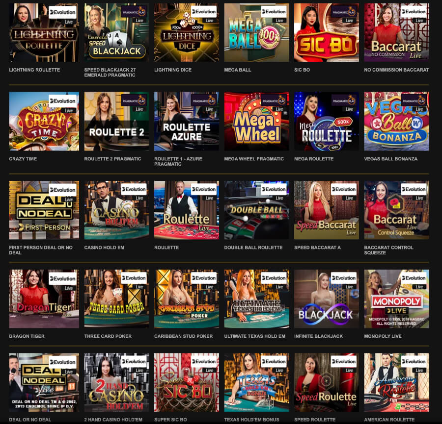 Videoslots Live casino Ontario