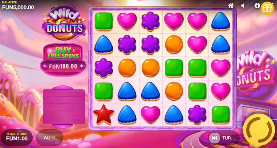 Wild Donuts Ontario gameboard