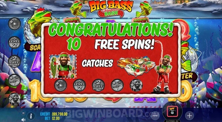 big bass christmas bash free spins ontario casinos