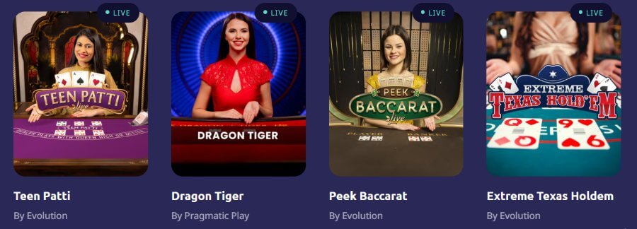 SpinAway Ontario - Live Casino