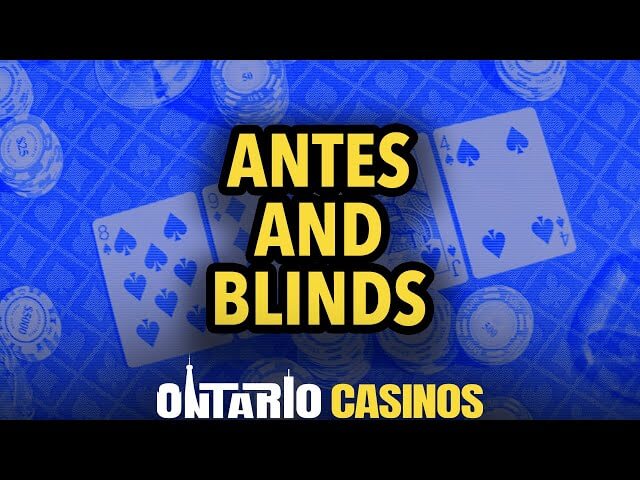Basic Poker School: Antes and Blinds (Ontario 2023)