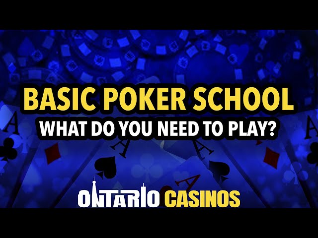 Poker School for Beginners 101: How to Play (Episode 1)